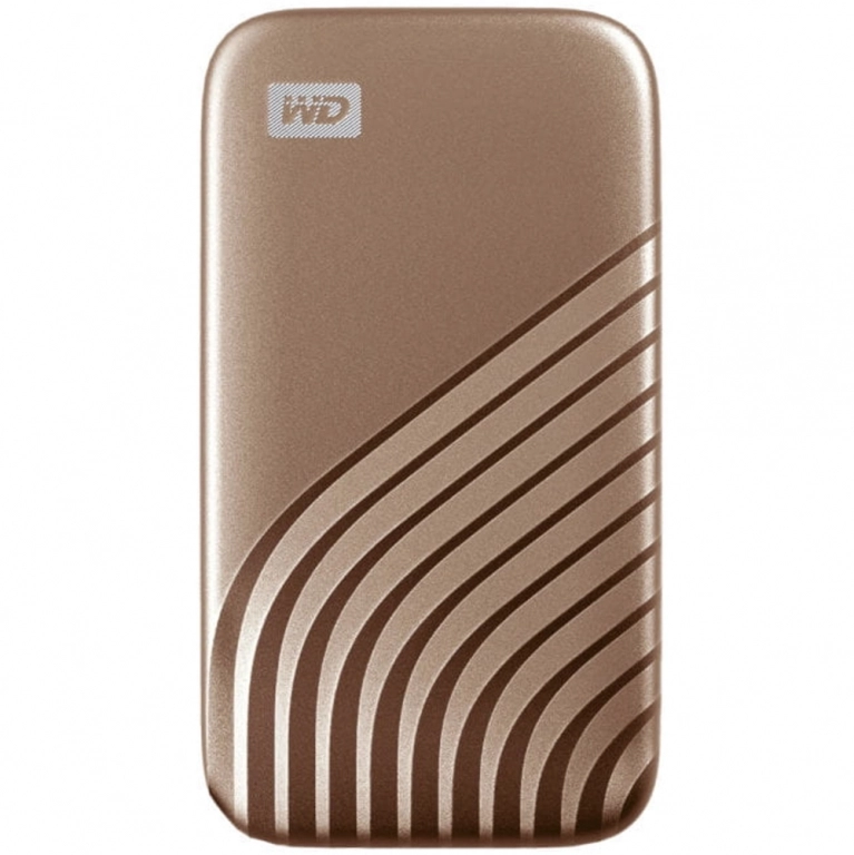 WD SSD My Passport 2TB Gold (odczyt do 1050 MB/s)