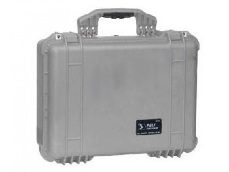 Peli ™1520 skrzynia z gąbką / srebrna