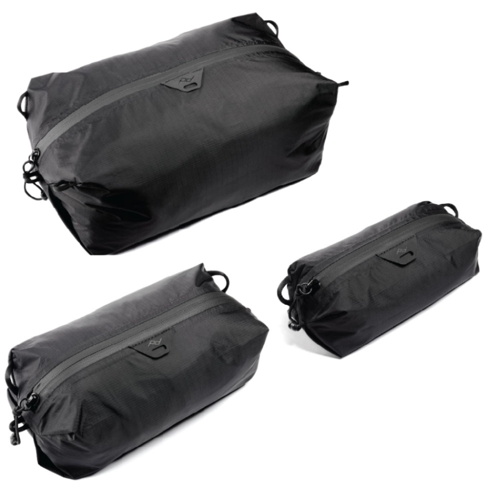 Peak Design Zestaw pokrowców Ultralight Packing Cube XXS-XS-S czarny