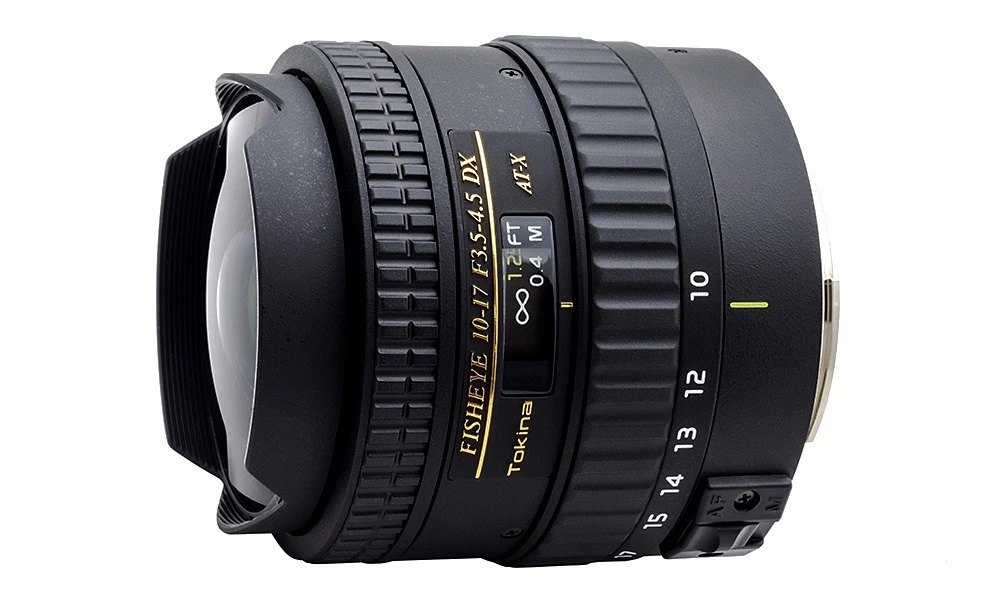 Obiektyw Tokina AT-X 10-17 mm f/3.5-4.5 AF DX rybie oko Canon 