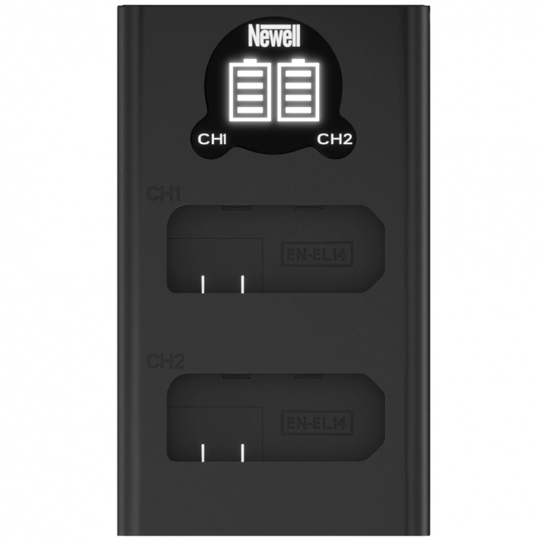 Ładowarka Newell dwukanałowa  DL-USB-C i akumulator EN-EL14 do Nikon