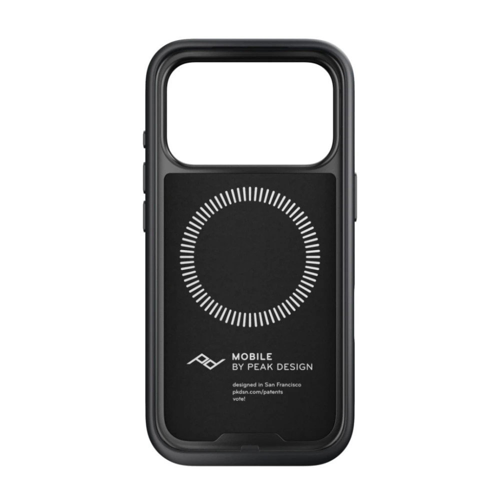 Peak Design Mobile Everyday Clarino Loop Case iPhone 17 Pro Max czarny