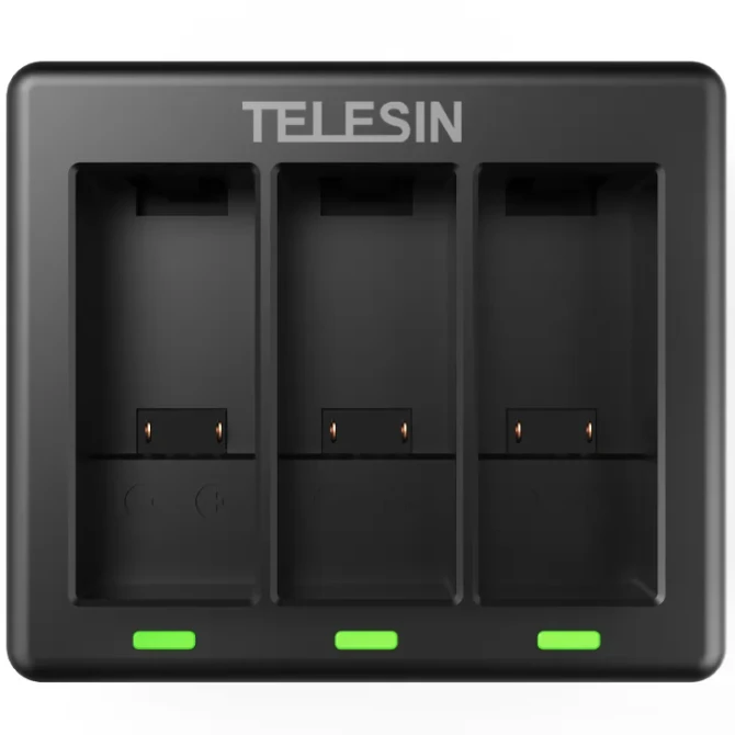 Telesin Ładowarka trójkanałowa dla GoPro Hero 9/10/11/12 (GP-BCG-902)