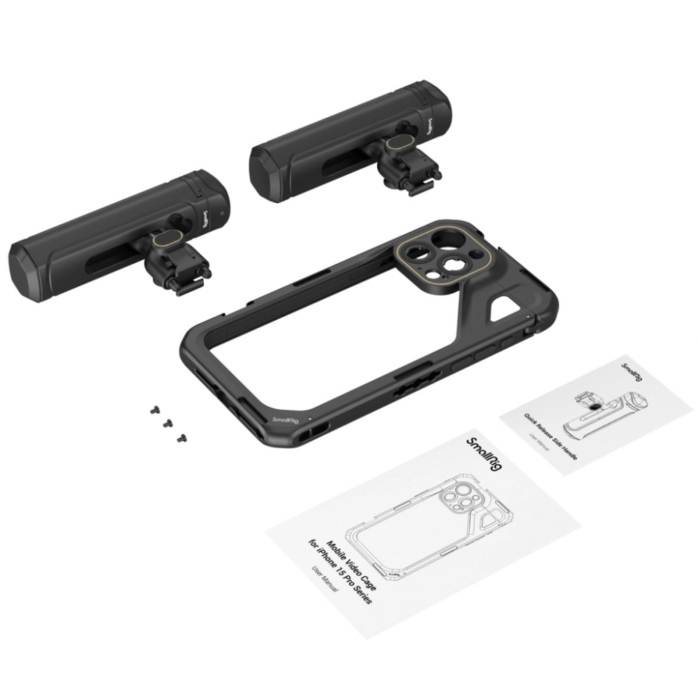 Smallrig Zestaw do vlogowania Mobile Video Kit Dual Handheld dla iPhone 15 Pro Max 4392B