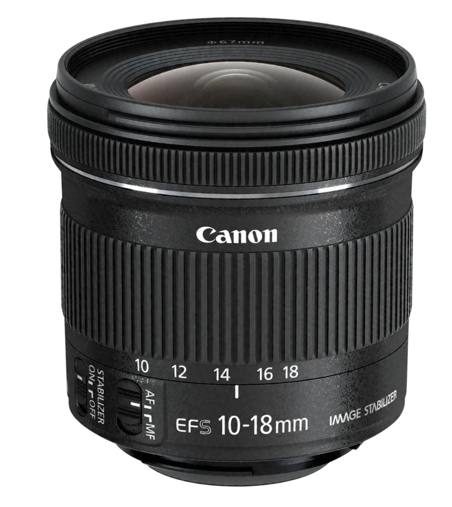 Obiektyw Canon 10-18 mm f/4.5-5.6 EF-S IS STM 