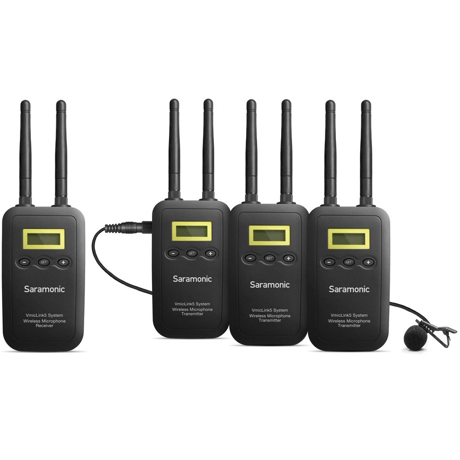 Saramonic Bezprzewodowy zestaw audio VmicLink5 (RX+TX+TX+TX)
