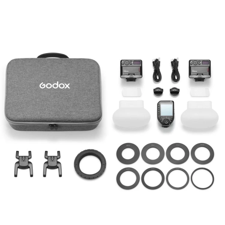 Lampa pierścieniowa Godox MF-12 DK1 Dental Flash Kit dla Sony