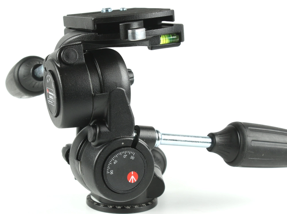 Głowica Manfrotto MN808RC4 STANDARD, trzykierunkowa, płytka 410PL/RC4