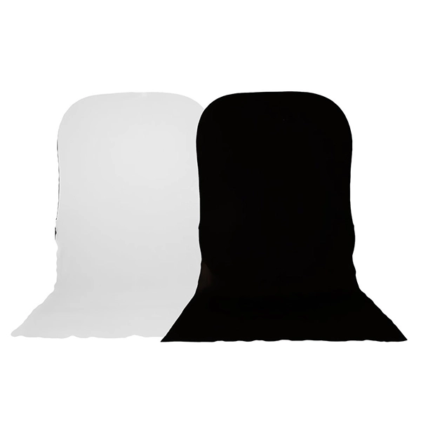 Tło Lastolite Plain 1.8x2.15m z Biało/Czarnym trenem