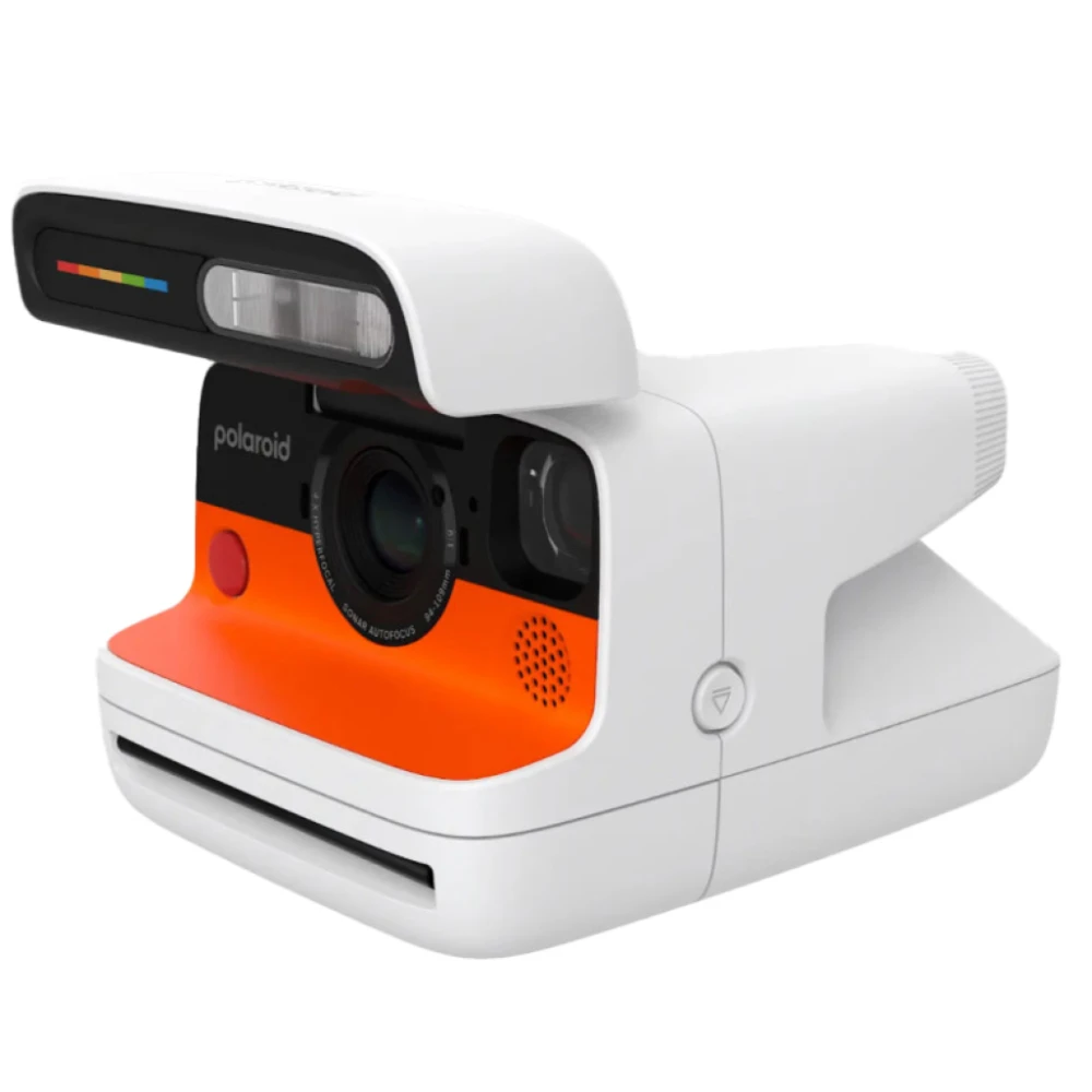 Aparat Polaroid Flip Biały + kolorowe wkłady (8 sztuk)