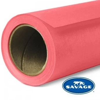 Tło kartonowe Savage Widetone kartonowe 2.72x11 m - 92 Flamingo