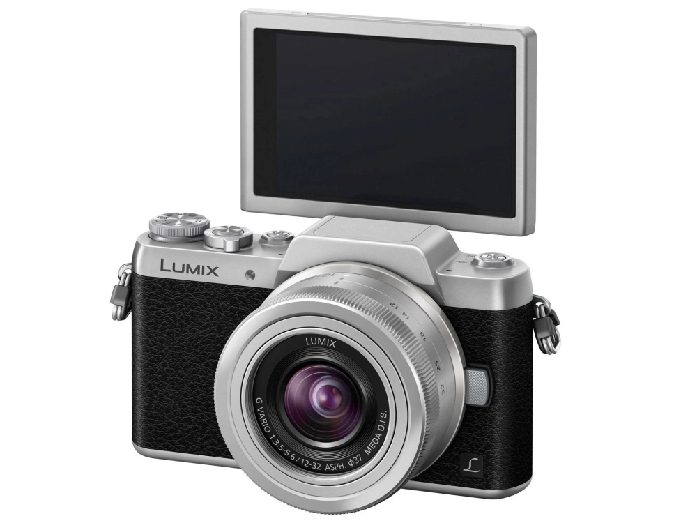 Aparat cyfrowy Panasonic Lumix DMC-GF7K + 12-32 G Vario MEGA O.I.S srebrny