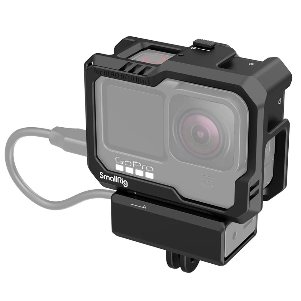 Smallrig Czarna klatka do GoPro Hero 9/10/11/12 [3083B]