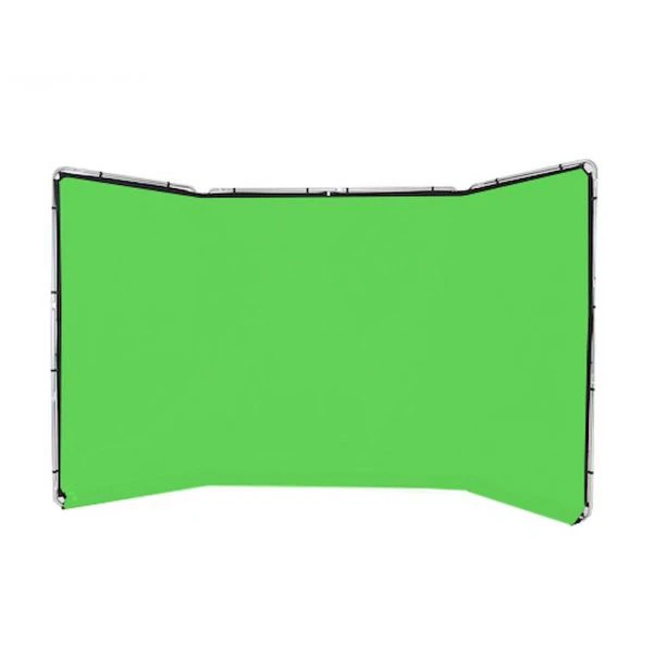 Tło Lastolite Panoramic 4m z ramą Chromakey Green