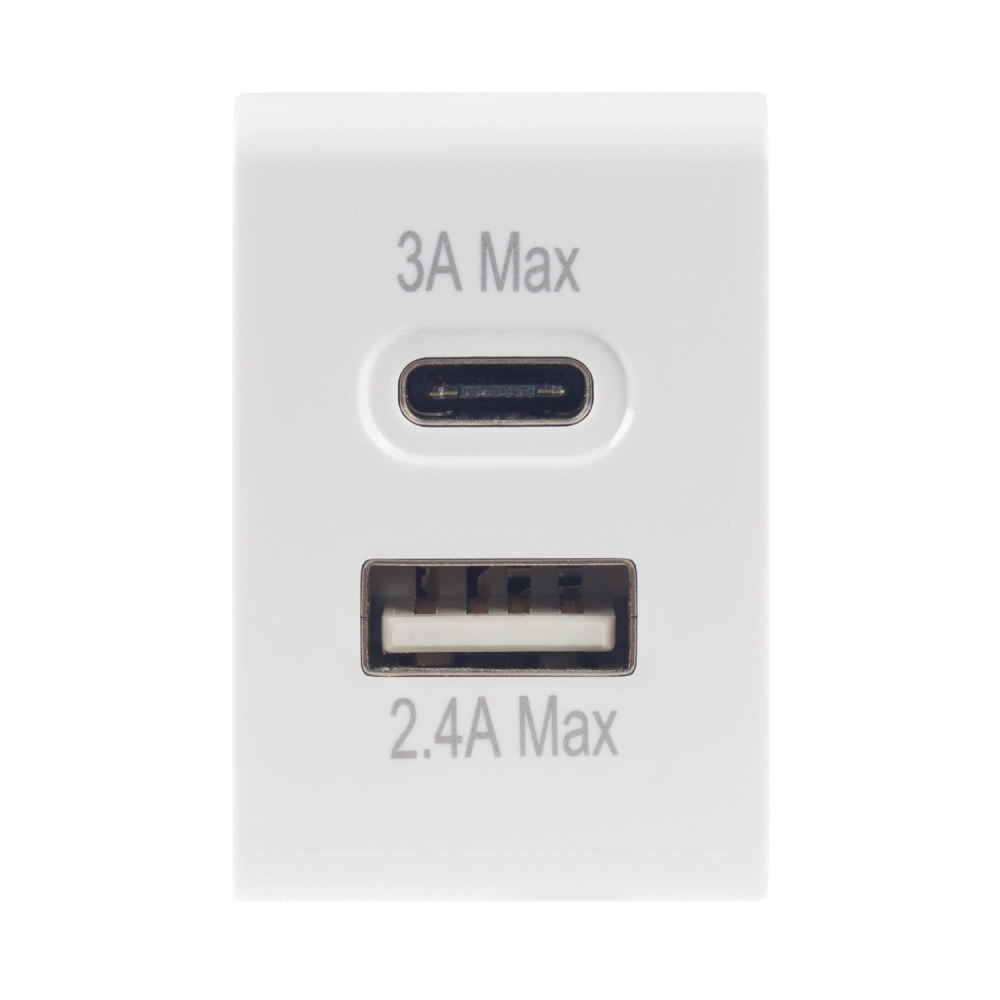 Xtorm Ładowarka sieciowa USB + USB-C biała