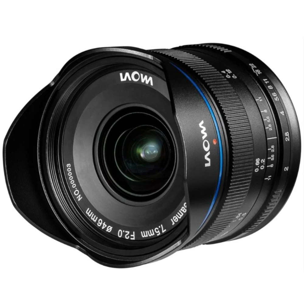 Obiektyw Venus Optics OB. VENUS OPTICS LAOWA C-Dreamer Standard 7.5 mm f/2.0 / Micro 4/3 - czarny