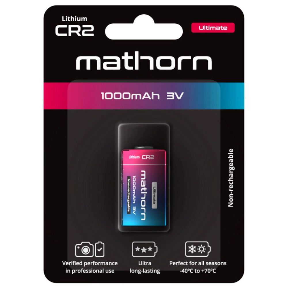 Bateria Mathorn Mathorn Ultimate CR2 1000mAh Lithium