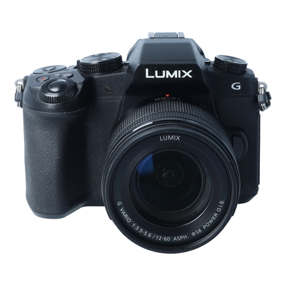 Aparat UŻYWANY Panasonic LUMIX DMC-G80 + ob. 12-60 czarny s.n. WE9FB001517-XB9FL102246