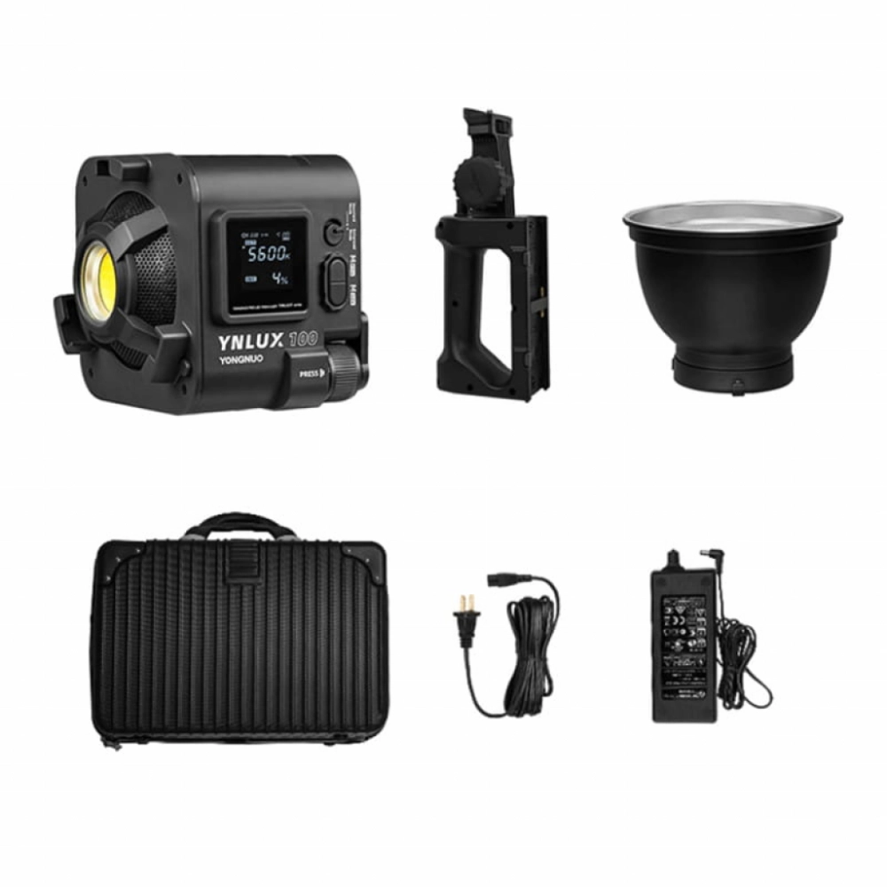 Lampa LED Yongnuo YNLUX100 Bicolor 3200-5600K Kit (Bowens)
