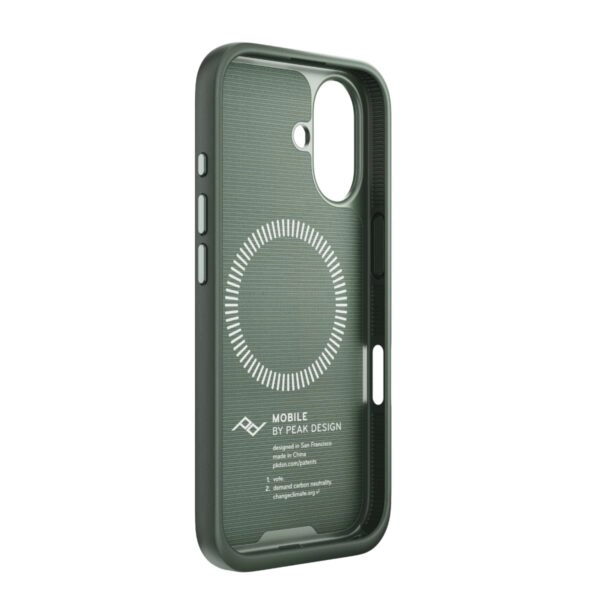 Peak Design Mobile Everyday Fabric Case etui do iPhone 16 szarozielone