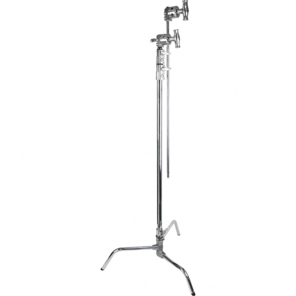 KUPO Statyw oświetleniowy CT-40MK 40 cala  Master C-Stand z odłączaną kolumną KIT z Boom (srebrny)