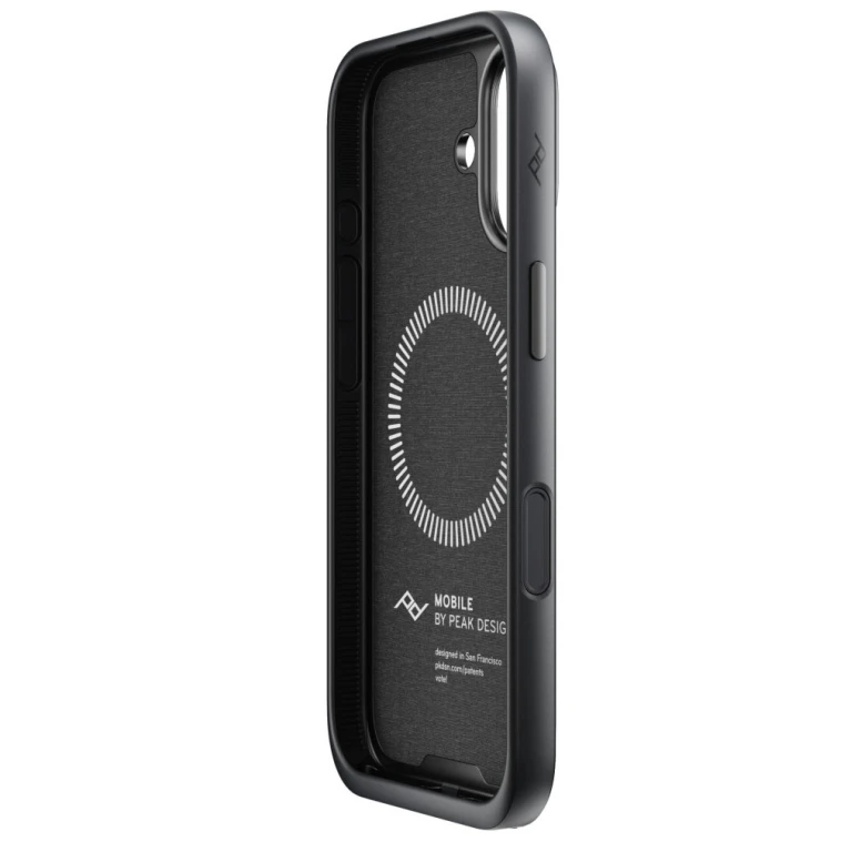 Peak Design Mobile Everyday Fabric Case iPhone 17 Standard Charcoal grafitowy