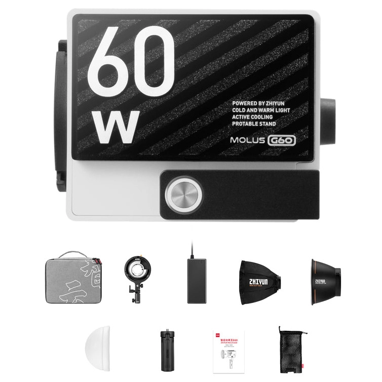 Lampa LED Zhiyun Molus G60 Combo COB Light Portable