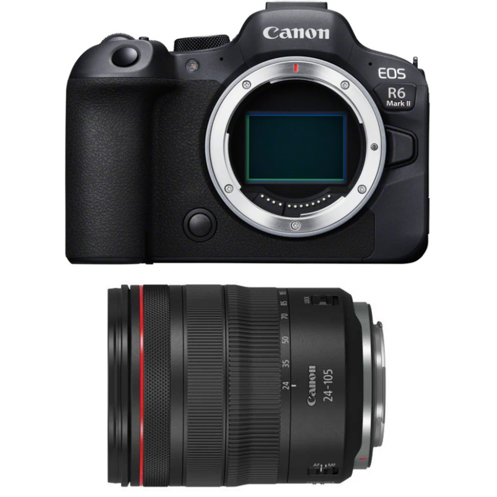 Aparat cyfrowy Canon EOS R6 Mark II + RF 24-105mm F4.0 L IS USM 