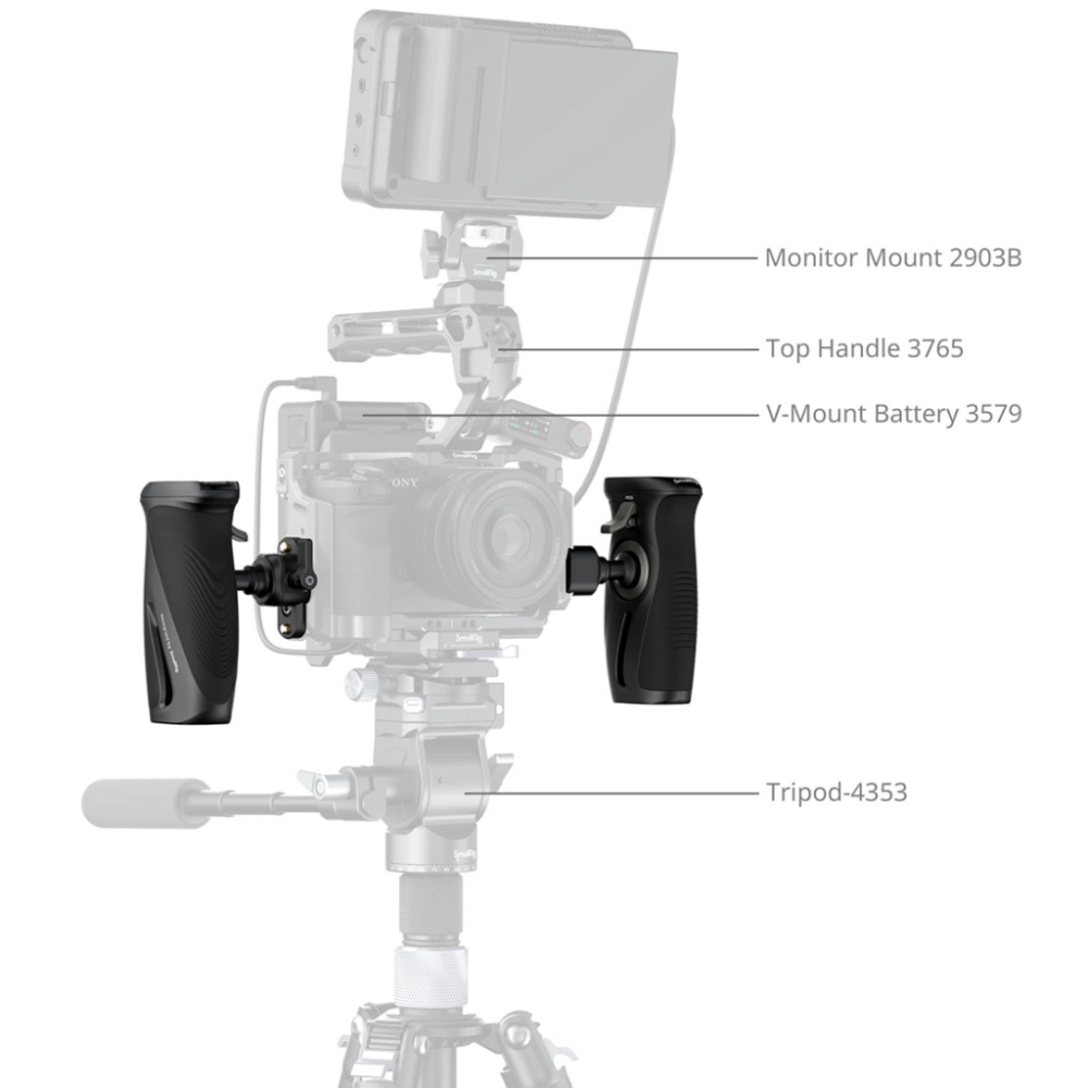 Smallrig Obrotowy uchwyt boczny z zaciskiem NATO [5160]