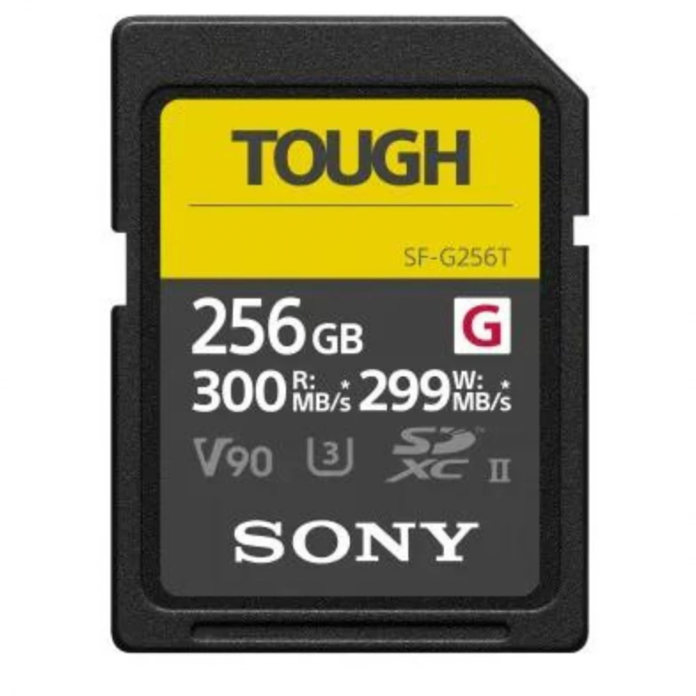 Karta pamięci Sony SF-G Tough SDXC 256GB UHS-II U3 V90 300MB/s