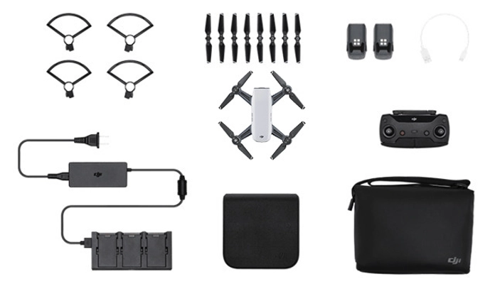 Dron DJI Spark Fly More Combo biały
