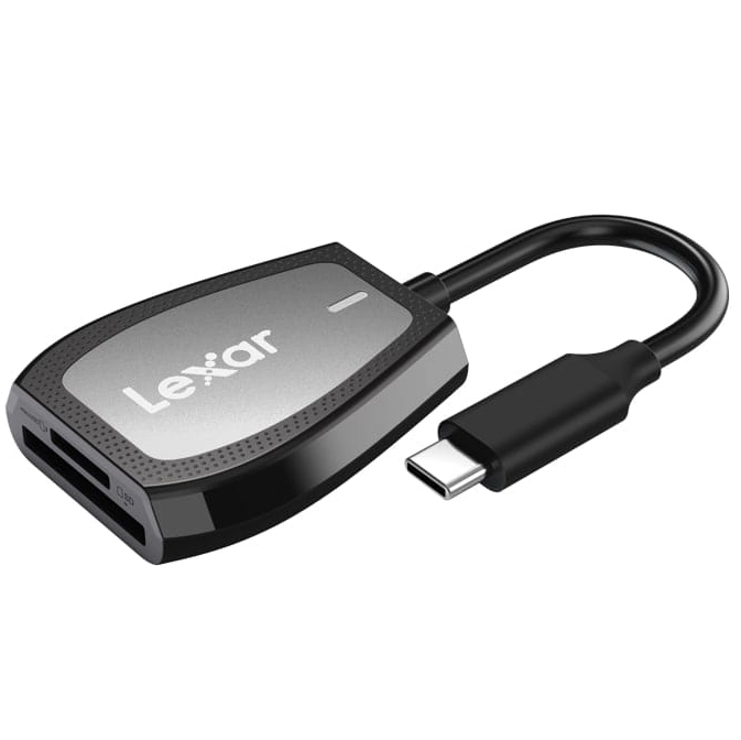 Czytnik Lexar Dual-Slot SD/microSD UHS-II USB-C