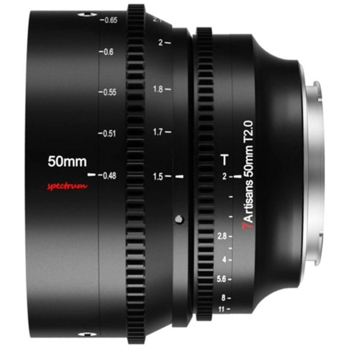 Obiektyw 7ARTISANS  Spectrum 50 mm T2 Canon EOS-R