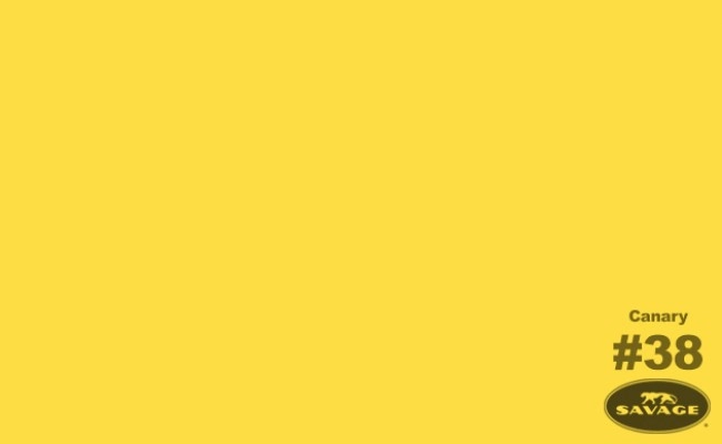 Tło kartonowe Savage Widetone kartonowe 2.72x11 m - 38 Canary