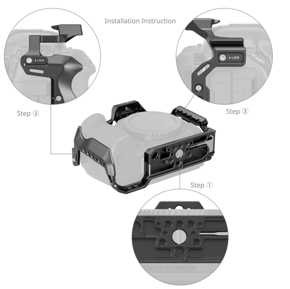 Smallrig Klatka operatorska do Canon EOS R5 Mark II