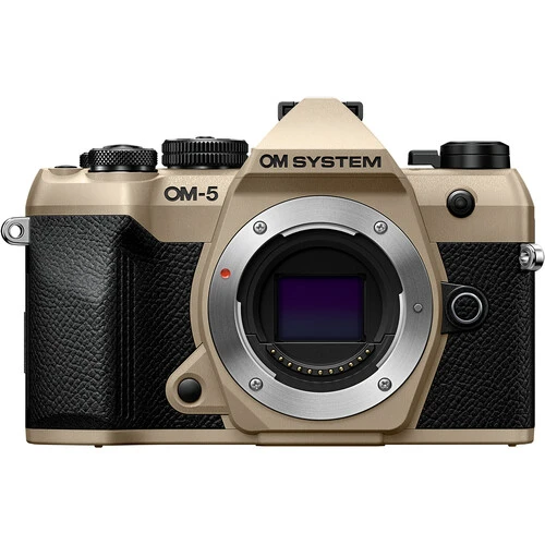 Aparat cyfrowy OM System OM-5 II body beżowy
