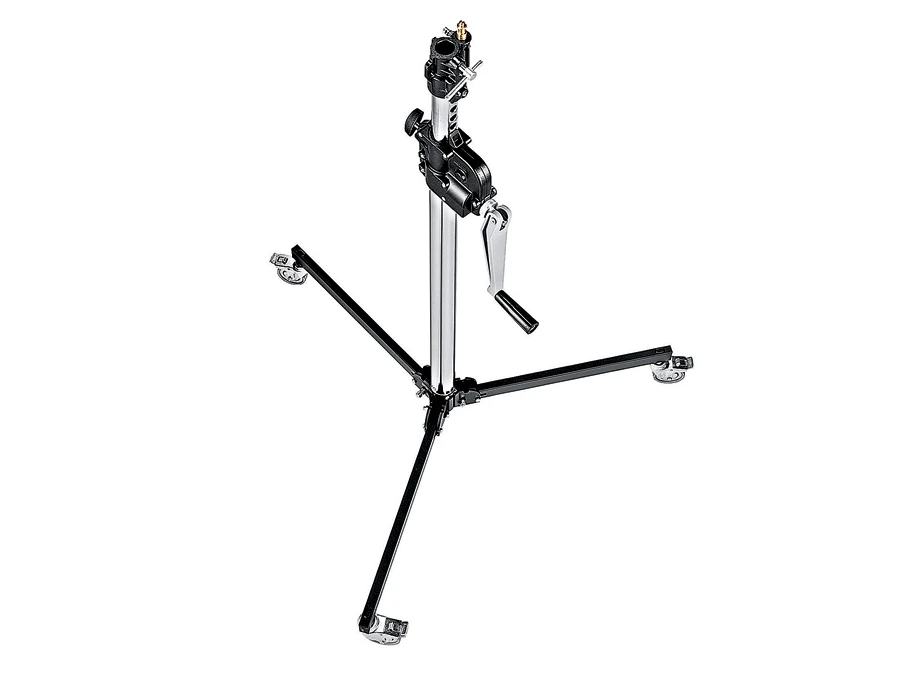 Statyw studyjny Manfrotto ML083NWLB na kółkach LOW BASE WIND UP