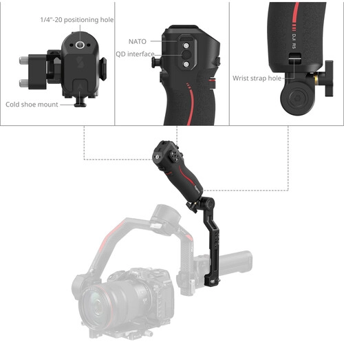 Smallrig Uchwyt do sterowania ostrością dla serii DJI RS [4326]