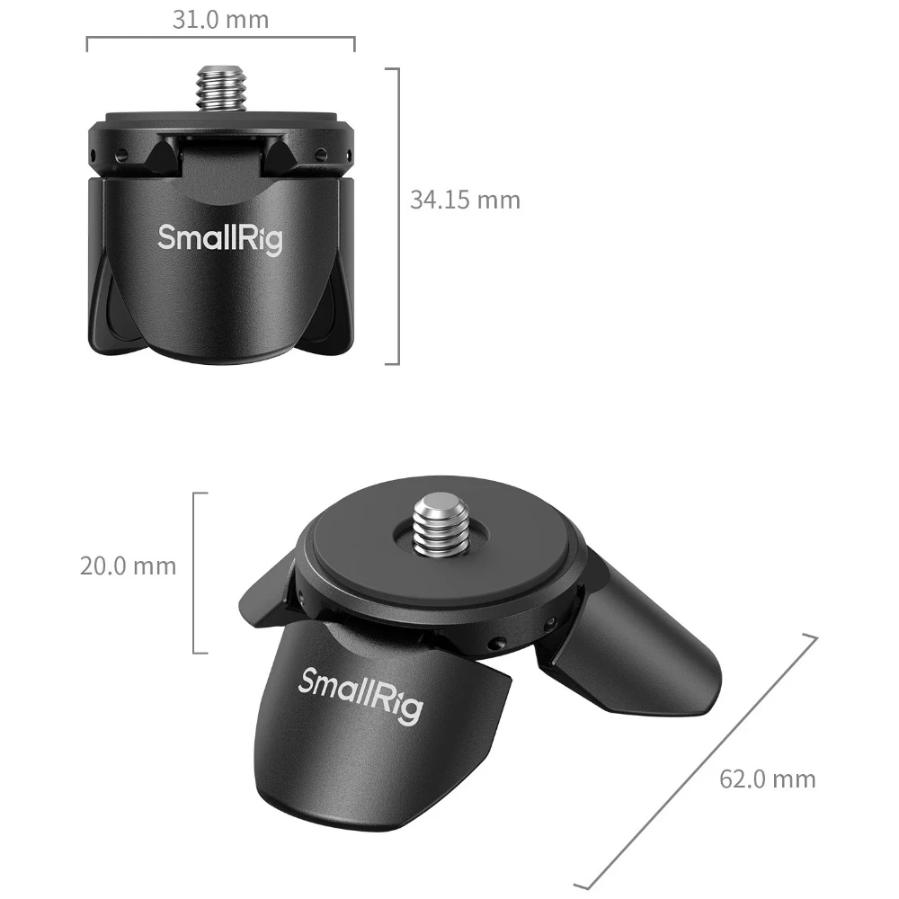 Smallrig mini statyw szybkomontażowy do DJI Osmo Pocket 3 i 4 [6083]