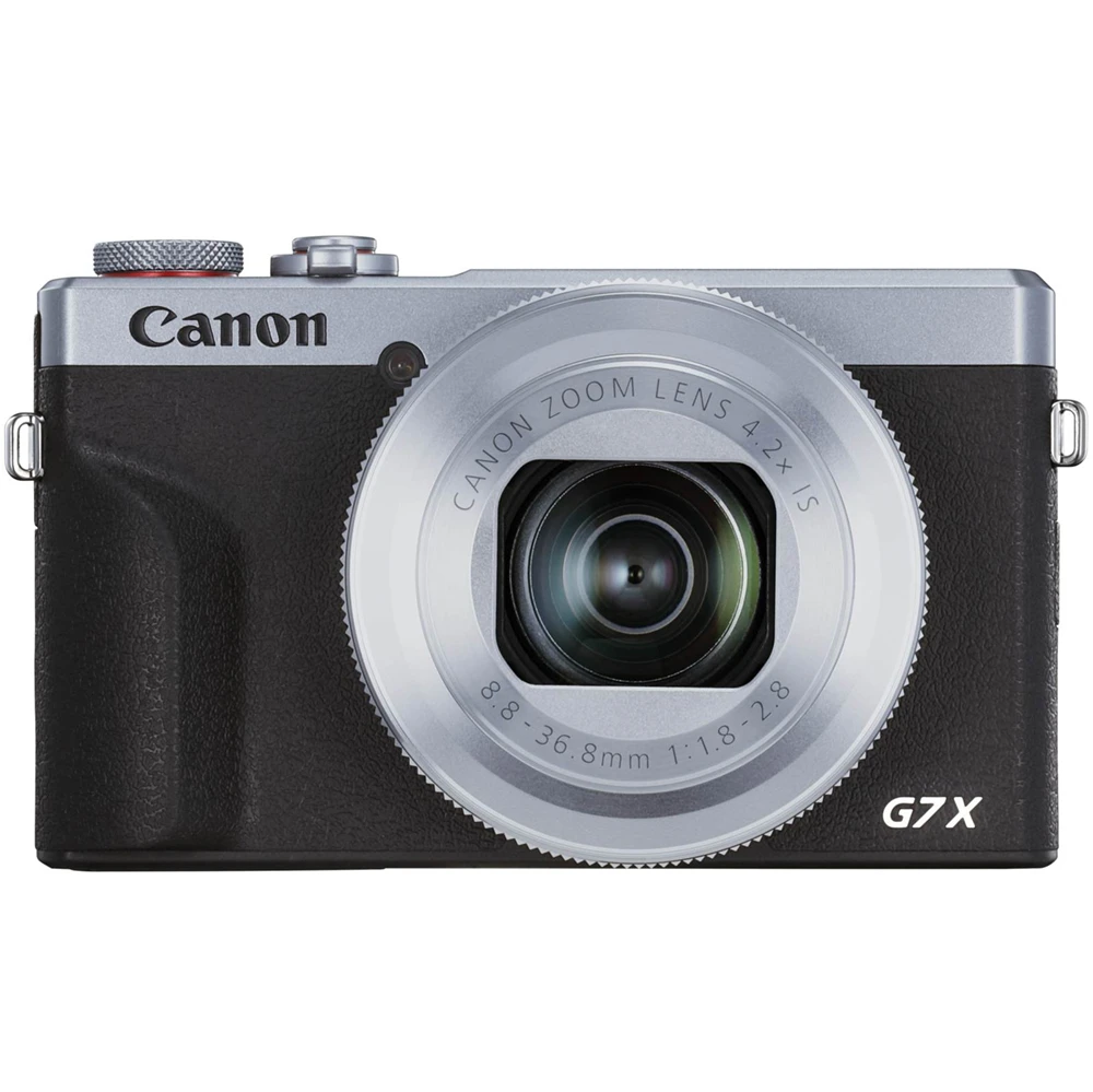 Aparat cyfrowy Canon PowerShot G7 X Mark III srebrny 