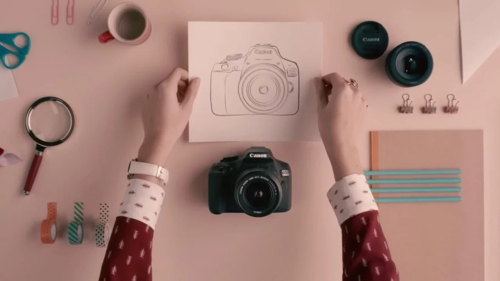 Lustrzanka Canon EOS 1300D body