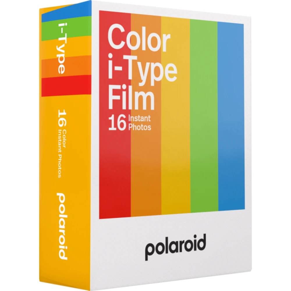 Wkłady Polaroid do aparatu serii I-Type kolor - białe ramki - 16 szt.