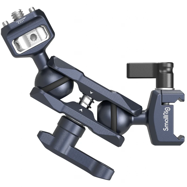 Smallrig Uchwyt Magic Arm Dual Ballheads 1/4 cala  i NATO [3875]