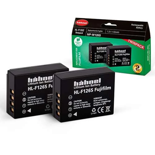 Akumulator Hahnel Zestaw baterii FUJI HL-F126S TWIN PACK