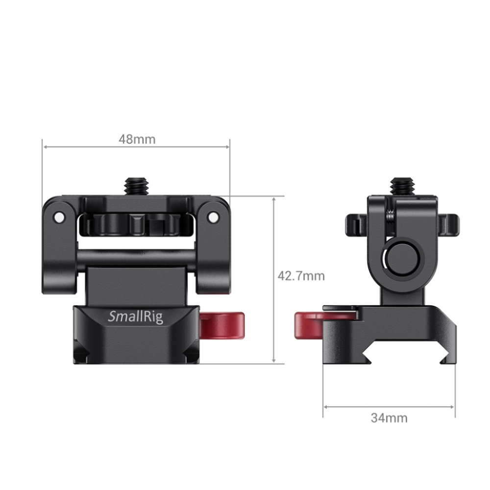 Smallrig mocowanie monitora poglądowego z zaciskiem NATO [2100B]