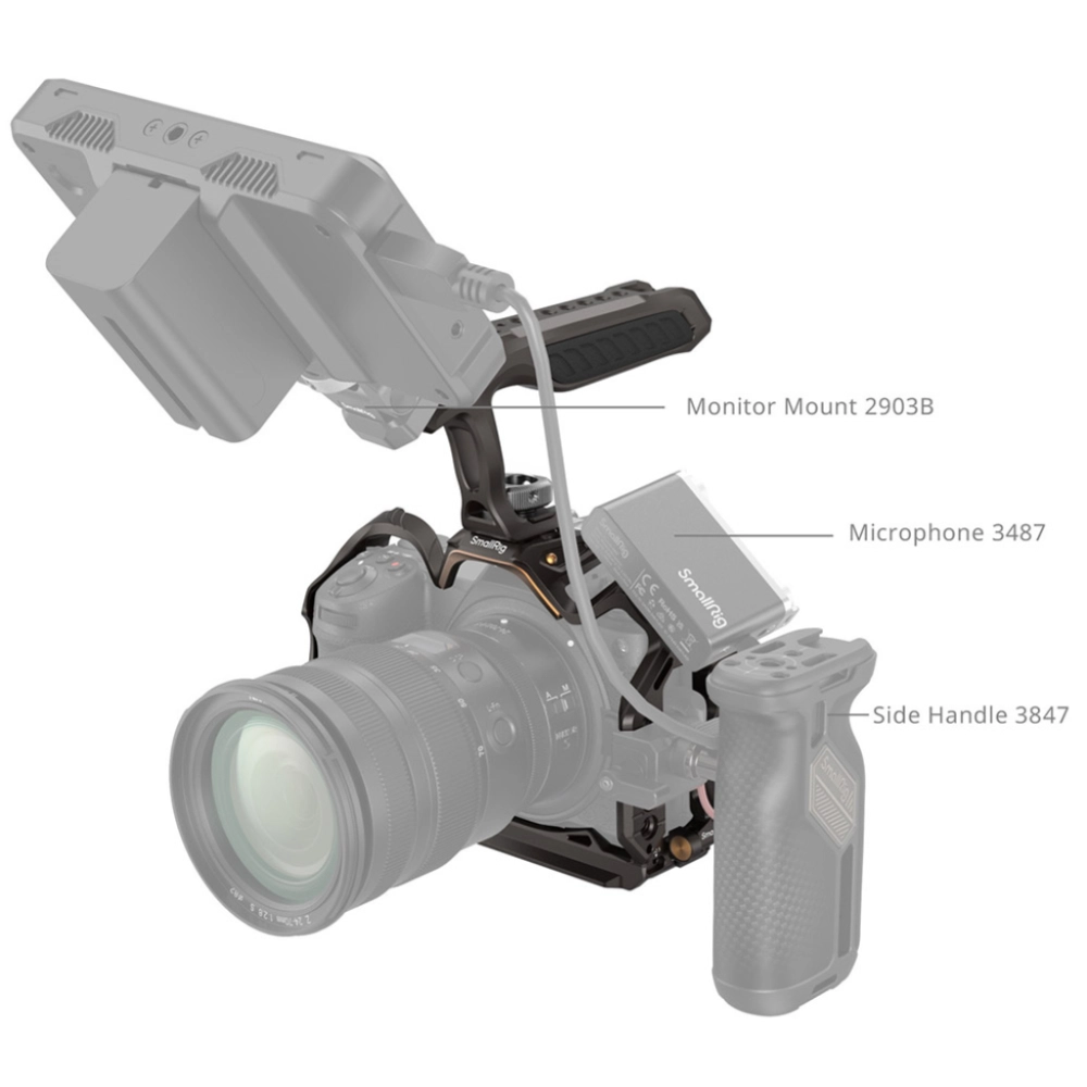Smallrig Klatka operatorska Night Eagle Cage Kit do Nikon Z6 III