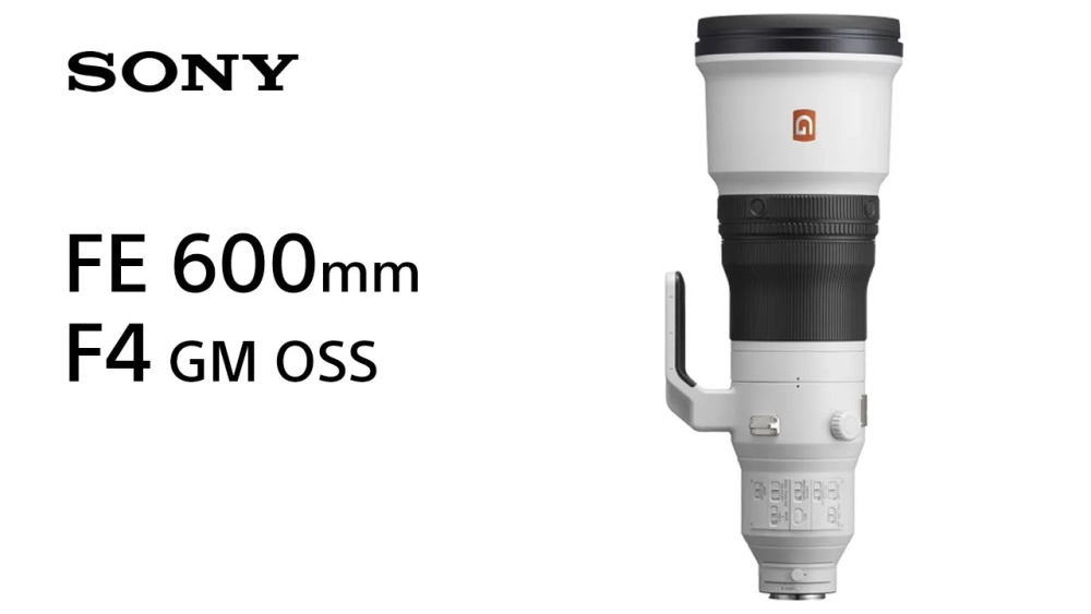 Obiektyw Sony FE 600 mm f/4 GM (SEL600F40GM.SYX)