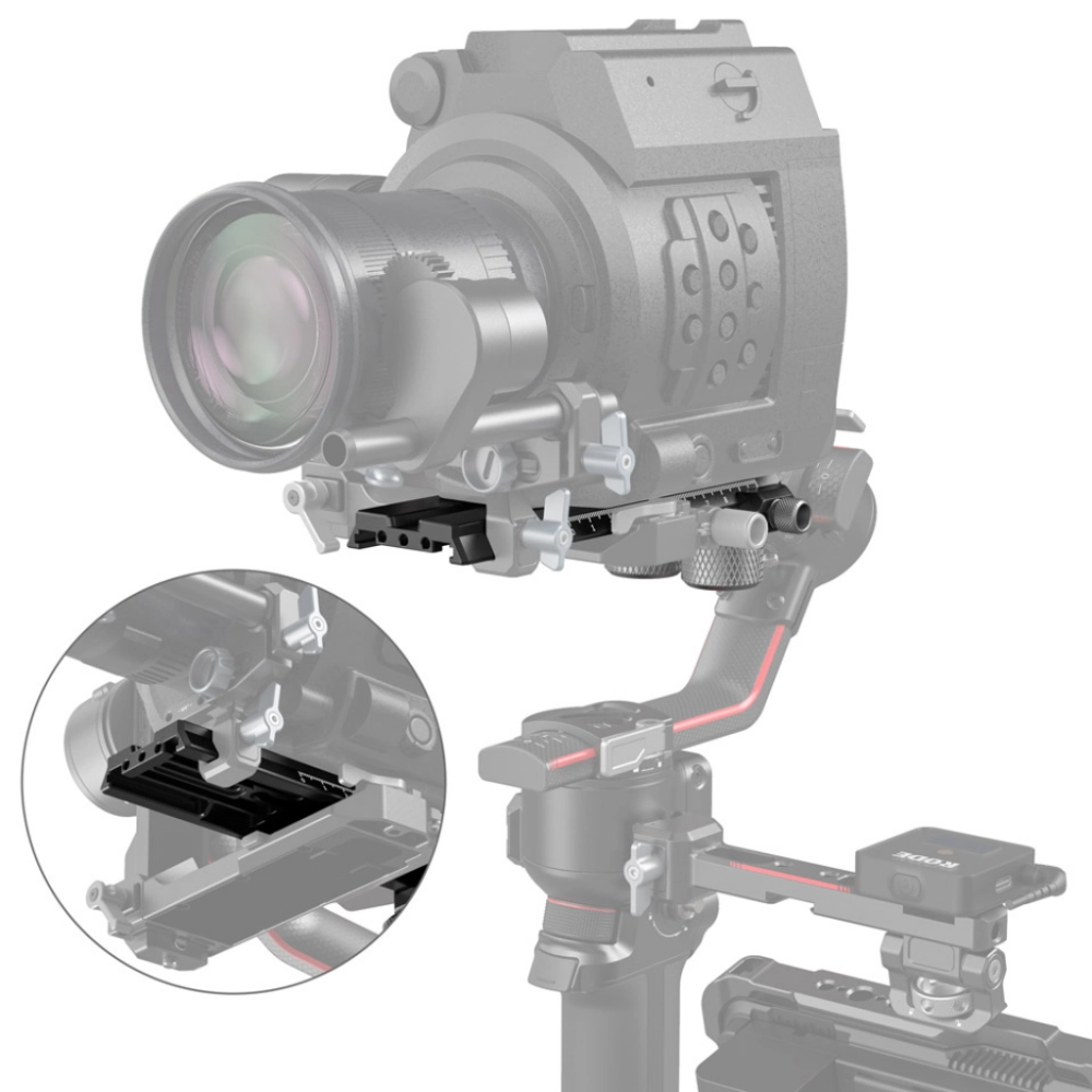 Smallrig Płytka Extended QR Plate do Ronin DJI RS 2 / Ronin-S / RS 3 / RS 3 Pro [3031B]
