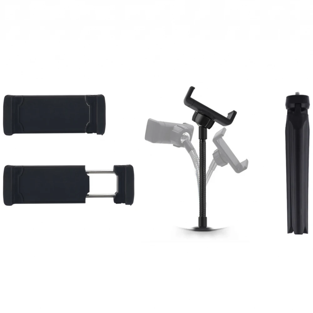 PULUZ  Lampa pierścieniowa PKT3073B16 cm LED z uchwytem na telefon