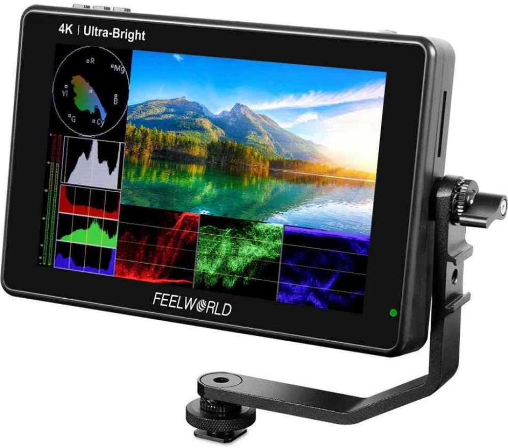 Feelworld Monitor podglądowy LUT7S Pro 7 cala  3D LUT SDI Ultra Bright